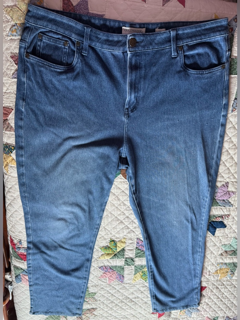 Coldwater Creek Straight Women's Jeans — Blue